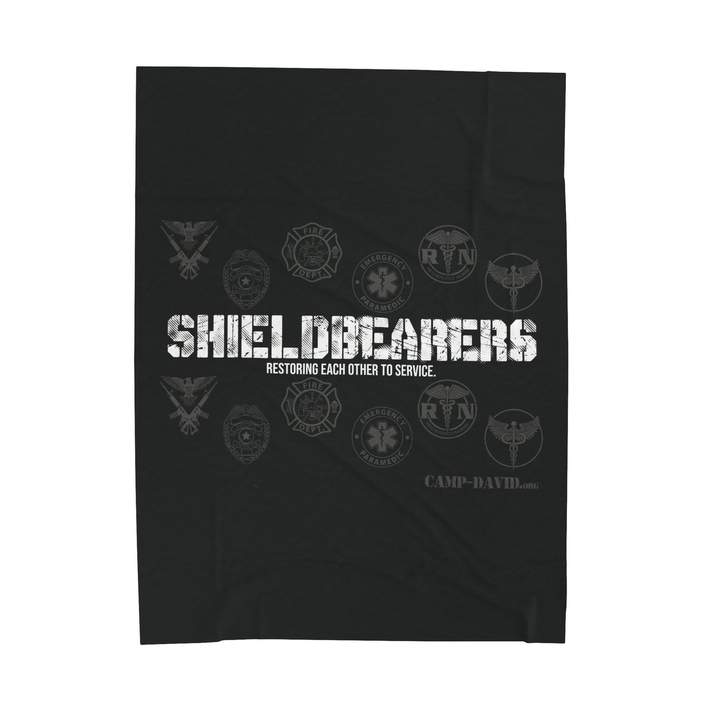 Shieldbearers - Velveteen Plush Blanket