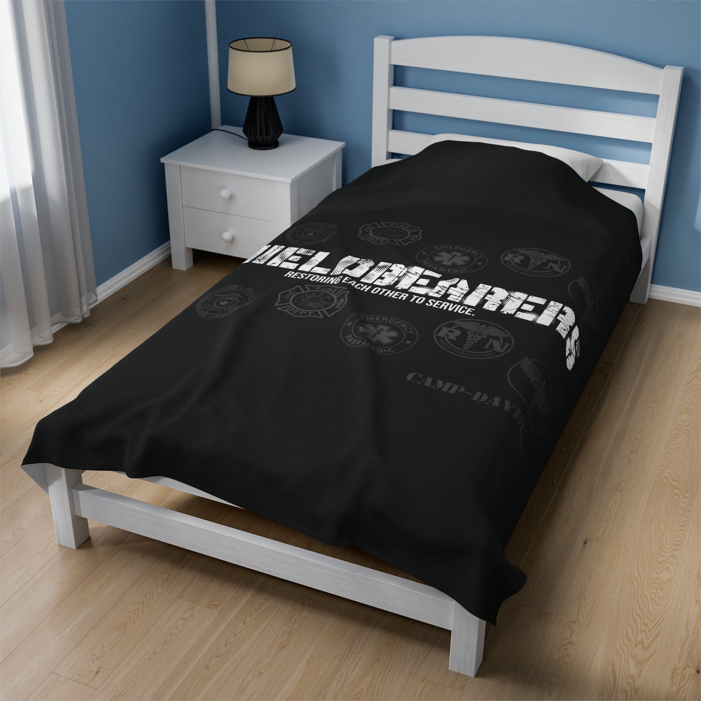 Shieldbearers - Velveteen Plush Blanket