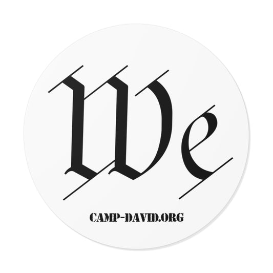 "WE" Vinyl Sticker